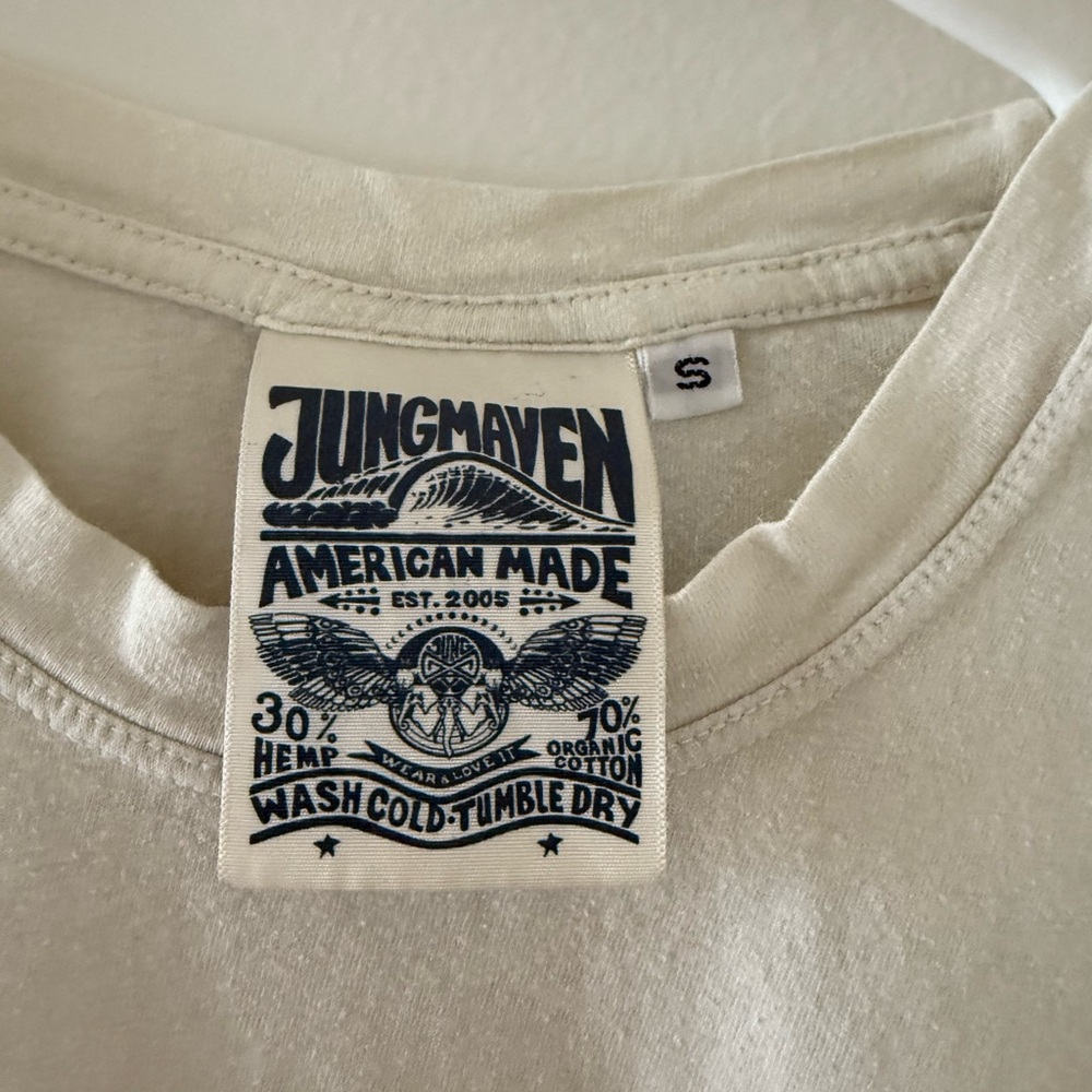 Jungmaven Natural Hemp-Cotton Blend Tee
